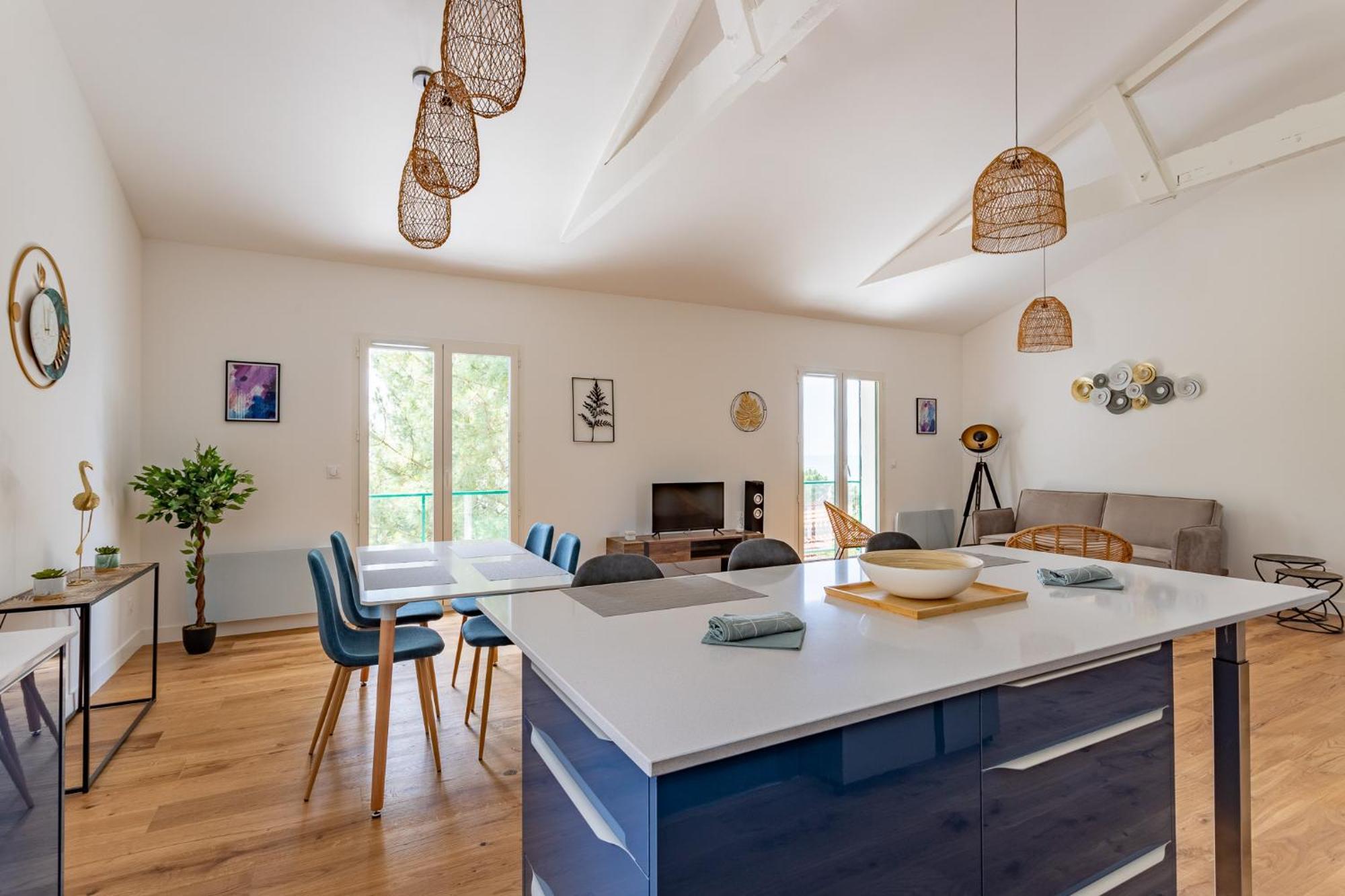Le Cocon Des Dunes - Vue Mer, Plage&Corniche A Pied Le Moulleau Exterior foto