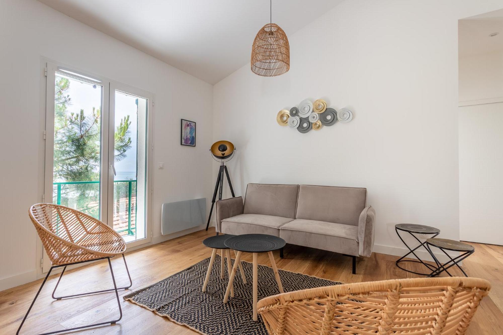 Le Cocon Des Dunes - Vue Mer, Plage&Corniche A Pied Le Moulleau Exterior foto